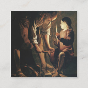 Carte De Visite Carré St. Joseph Le Charpentier