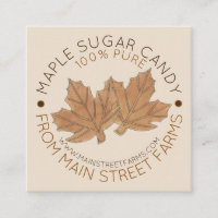 Sucre d'érable pur et bio Vermont Maine