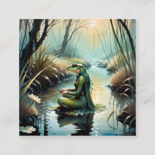 Carte De Visite Carré Toadman est un mystère pour beaucoup. Il croque et