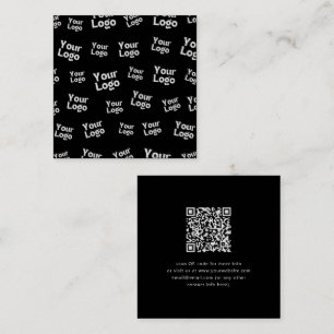 Carte De Visite Carré Votre logo de conception ou d'entreprise   Placeme