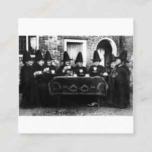 Carte De Visite Carré Welsh Witches