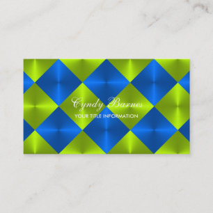 Carte De Visite Carreaux de diamant