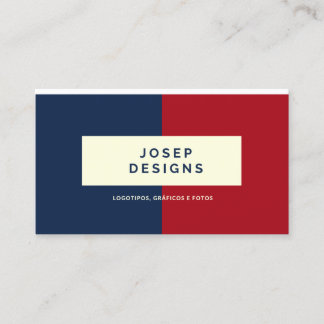 Carte De Visite Cartão de visita escritório modéno designer 