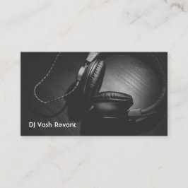 Carte De Visite Casques DJ professionnels