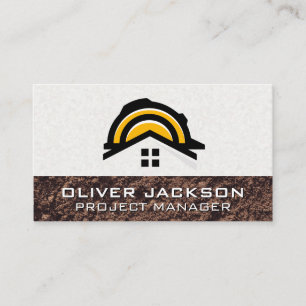 Carte De Visite Casquette dur de construction Développeur immobi