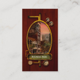 Carte De Visite Catastrophe - Pittsburgh, PA - Le Bogue de l'an 20