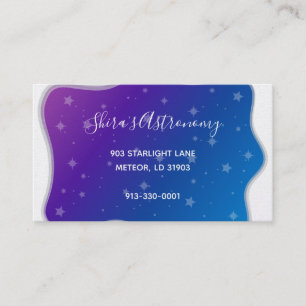 Carte De Visite Catch a Falling Star