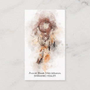 Carte De Visite *~* Catcher de rêve chamanique sacré - Shaman trib