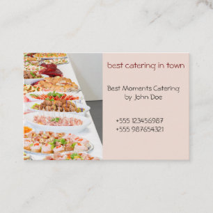 Carte de visite Catering 2