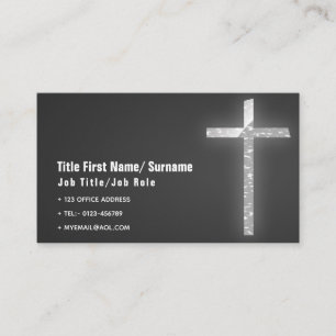 Carte De Visite Catholique Prêtre Contact Religion de l'Église