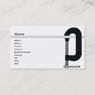 Carte De Visite CClamp - affaires