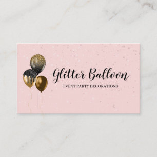 Carte De Visite Célébration de l'organisateur d'événements Pink Pa