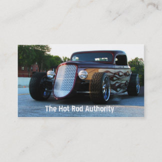 Carte De Visite Central de hot rod