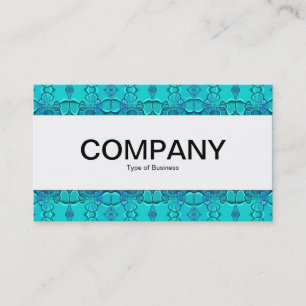 Carte De Visite Centre Band - Aqua Blue Festival