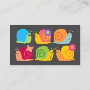 Carte De Visite Centre d'apprentissage précoce Snacks d'affaires d