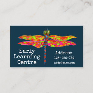 Carte De Visite Centre d'apprentissage préscolaire Entreprises de 
