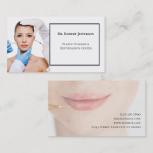 Carte De Visite Centre de chirurgie et de rajeunissement en plasti