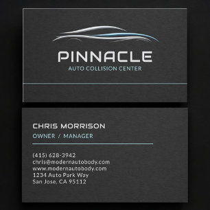 Carte De Visite Centre de collision automobile professionnel