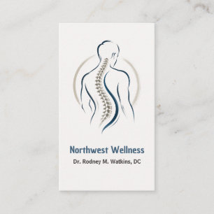 Carte De Visite Centre de santé chiropratique professionnel