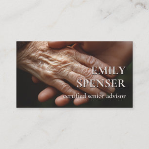 Carte De Visite Centre de soins aux personnes âgées Conseiller pri