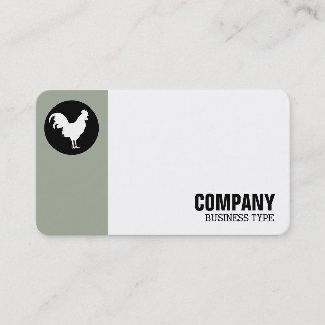 Carte De Visite Cercle de Marge - Cockerel - Sage du désert (Devant)
