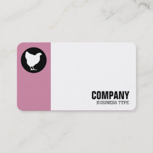 Carte De Visite Cercle de Marge - Hen - Rose Cashmere