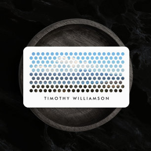 Carte De Visite Cercles photographiques modernes Motif