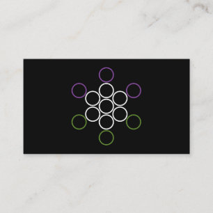 Carte De Visite Cercles sacrés de genre gay