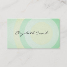 Cercles verts frais et élégants