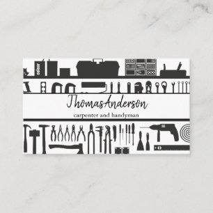 Carte De Visite Céréales de bois professionnel de menuiserie rusti