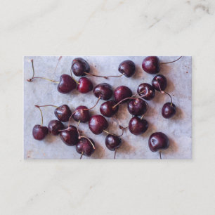 Carte De Visite Cerises