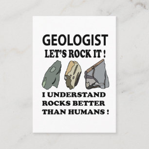 Carte De Visite C'est parti pour la géologie informatique