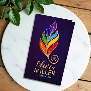 Carte De Visite Chakras Arbre Succursale