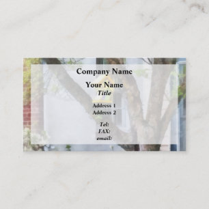 Carte De Visite Chambre tordue d'oiseau