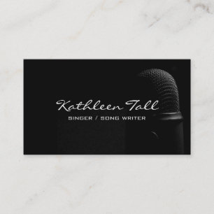 Carte De Visite Chanteur, Vocaliste, Solo, Compositeur de chansons