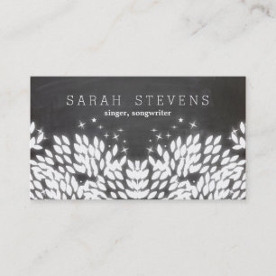 Carte De Visite Chanteur Whimsical cool, Songwriter Music