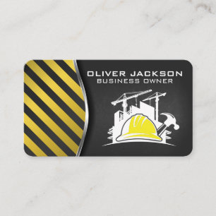 Carte De Visite Chantier de construction Promoteur immobilier