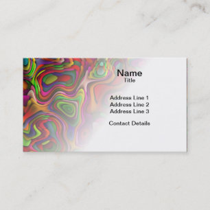 Carte De Visite Chaos de magasin de sucrerie