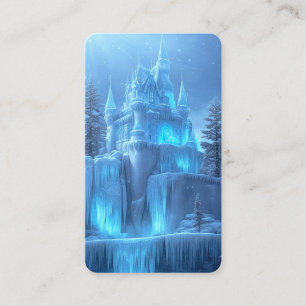 Carte De Visite Château de glace de Frozen Dreams Signet