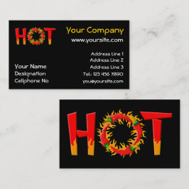 CARTE DE VISITE CHAUD
