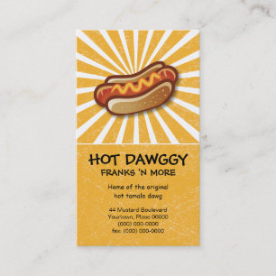 Carte de visite chaud de Dawg