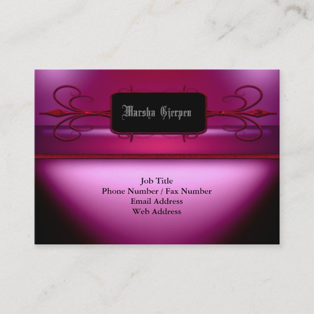 Carte de visite chaud Naghten (Devant)