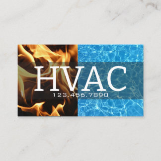 Carte De Visite Chauffage & Climatisation HVAC