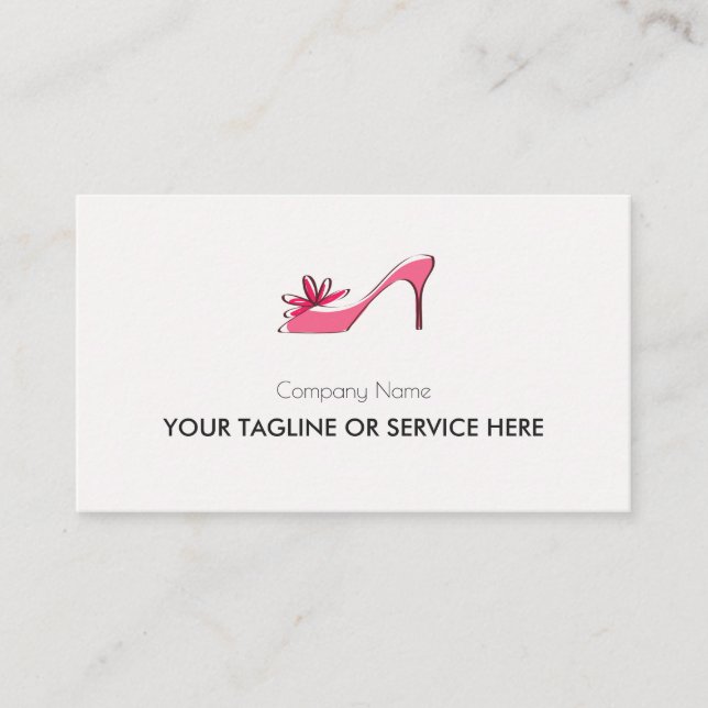 Carte De Visite Chaussures Mariage et chaussures nuptiales pour da (Devant)