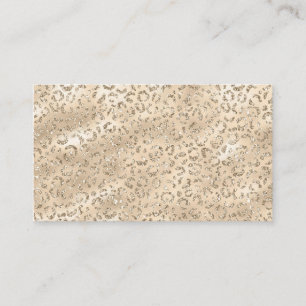 Carte De Visite Cheetah Leopard Skin Imprimer Motif Animal