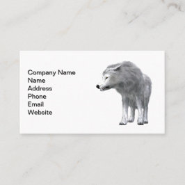 Carte De Visite Chef du pack Dire Wolf