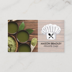 Carte De Visite Chef exécutif Cuisine moderne