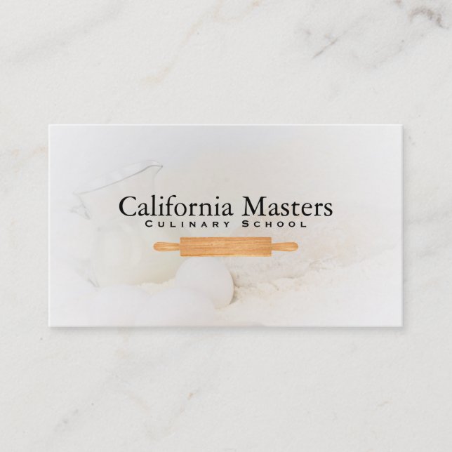 Carte De Visite Chef exécutif | Épingle (Devant)