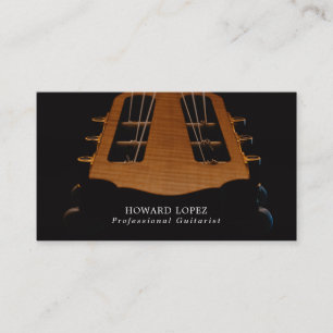 Carte De Visite Chef guitare, Guitariste, Musicien professionnel