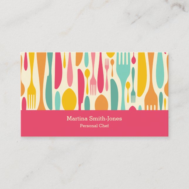 Carte De Visite Chef personnel (Devant)